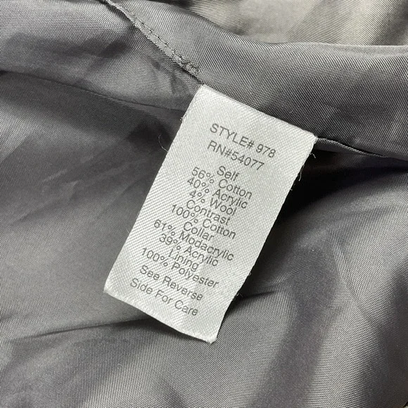 CAbi Jacket Womens 8 Multicolor Houndstooth Sweater Academia College‎ Preppy - Picture 10 of 12